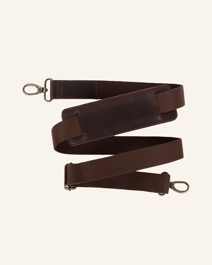 Restored Turnlock Tab Messenger Bag In Signature Canvas - Men's Bags - Brass/tan Black - Foto 11