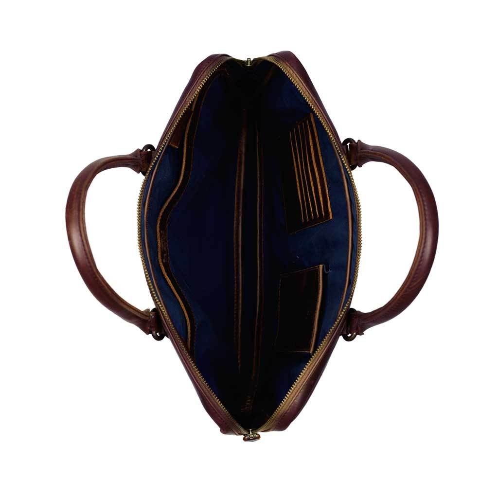 Leder Laptoptasche Cali