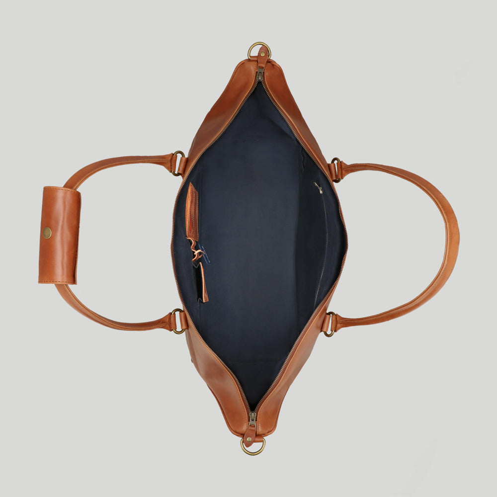 Leather Weekender Linwood