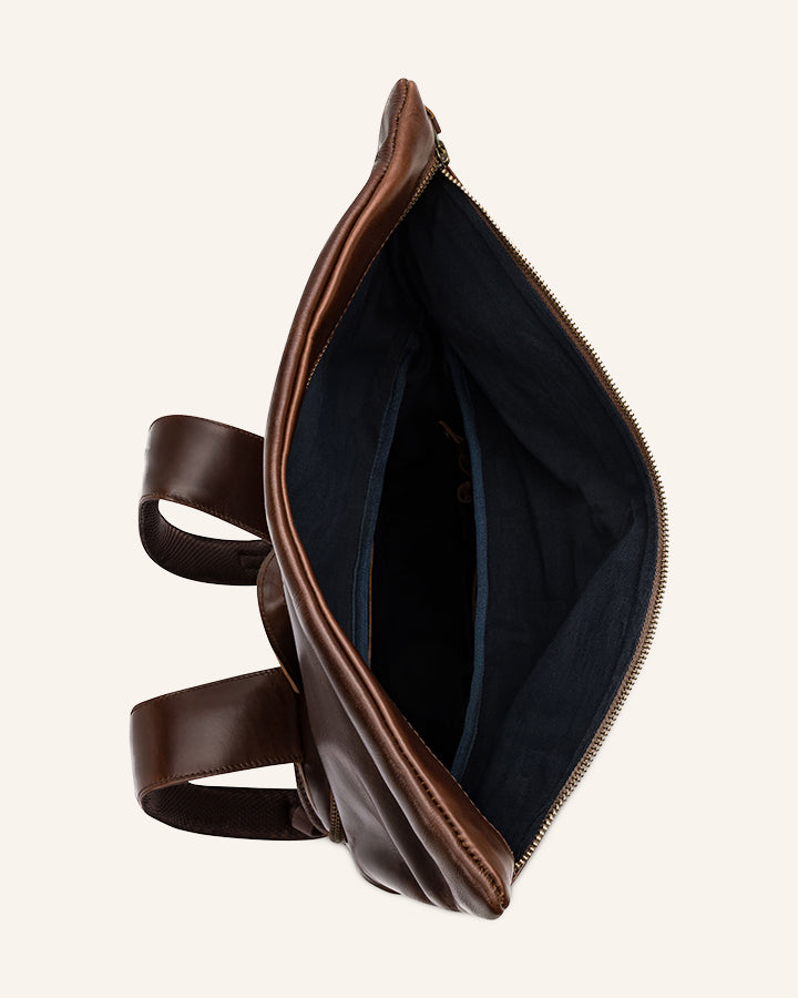 Leder Rolltop Rucksack Nomad - Charakter Sale