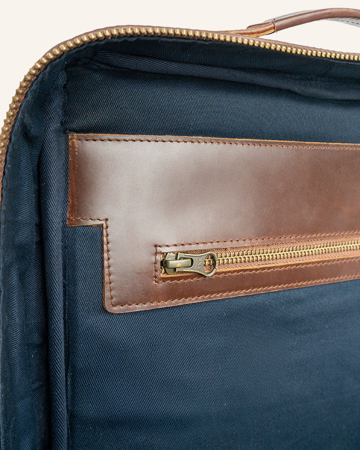 Leather Backback Mik