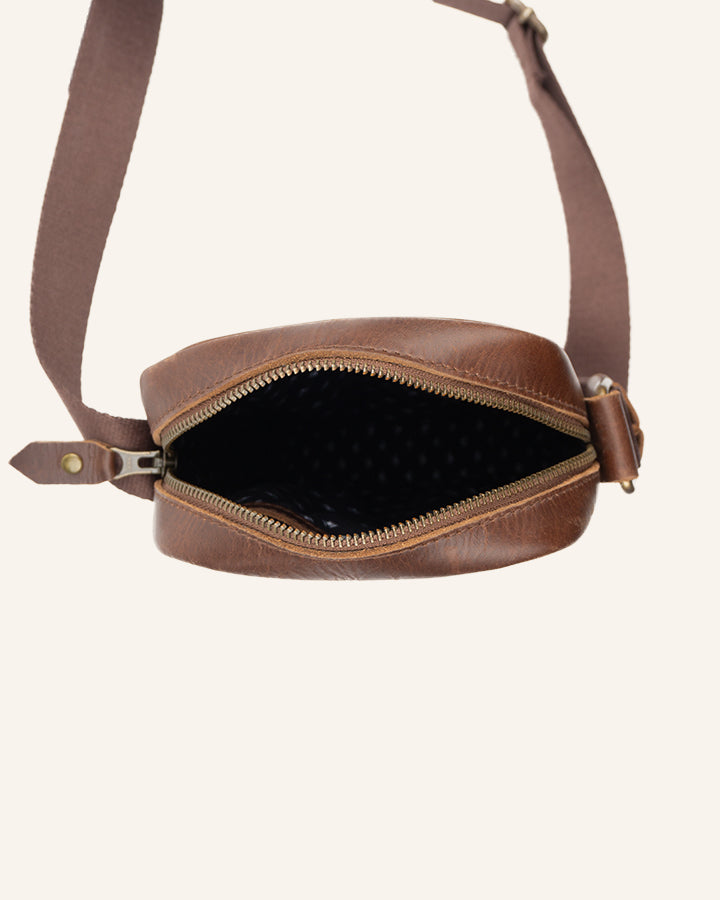 Leather Crossbody Bag Runner