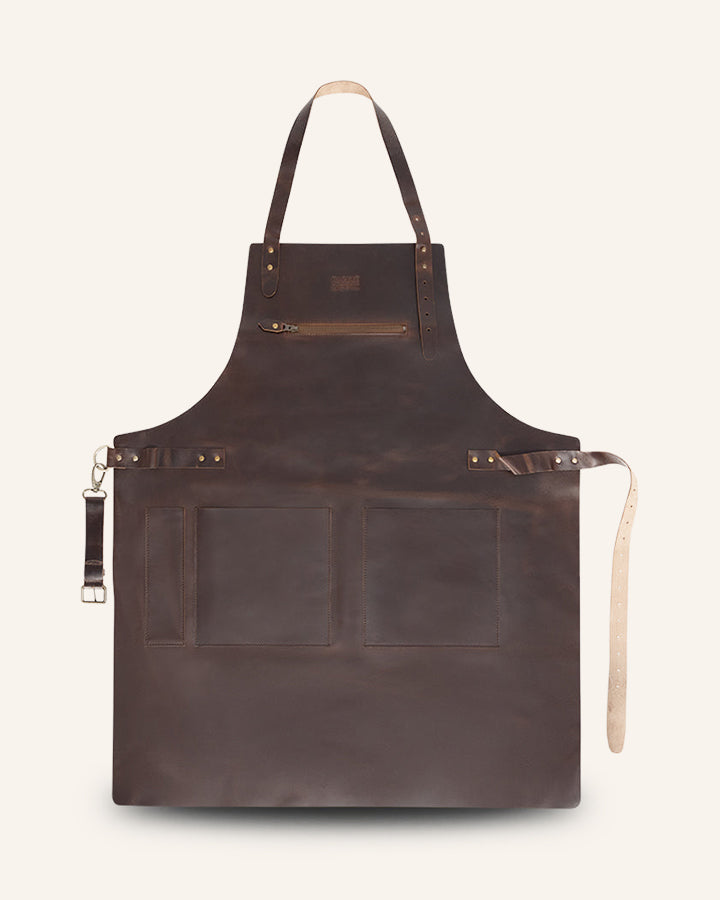 Leder Grillschürze Asado