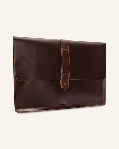 Leder Laptop Sleeve Aspen