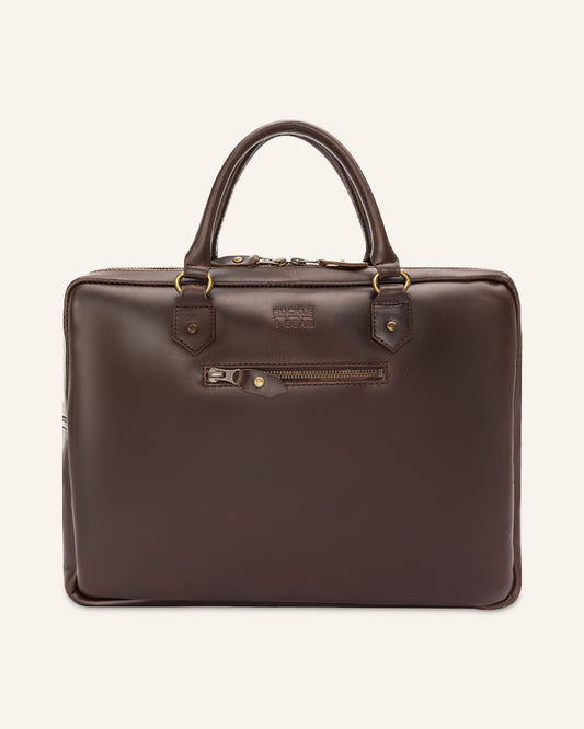 Leather Briefcase Cali
