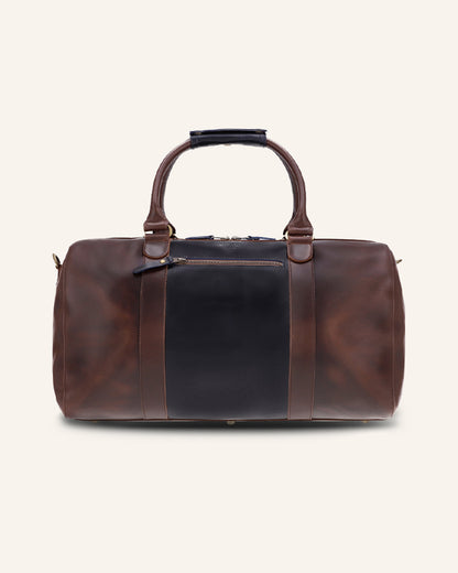 Leather Weekender Willow Mixmatch | Blue