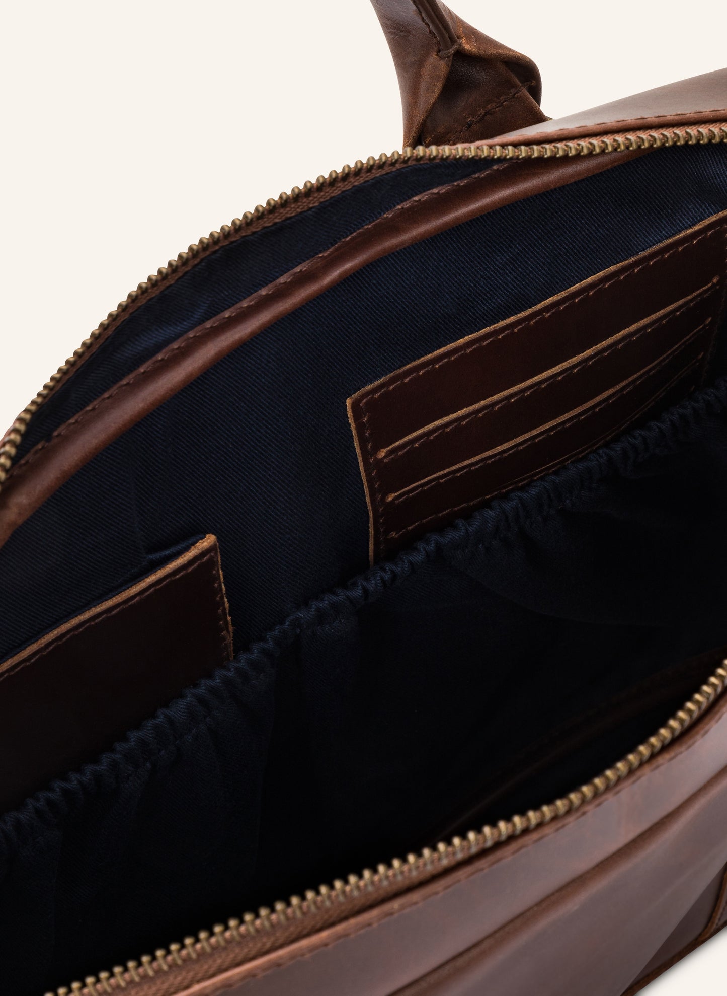 Leather Business Briefcase Everett