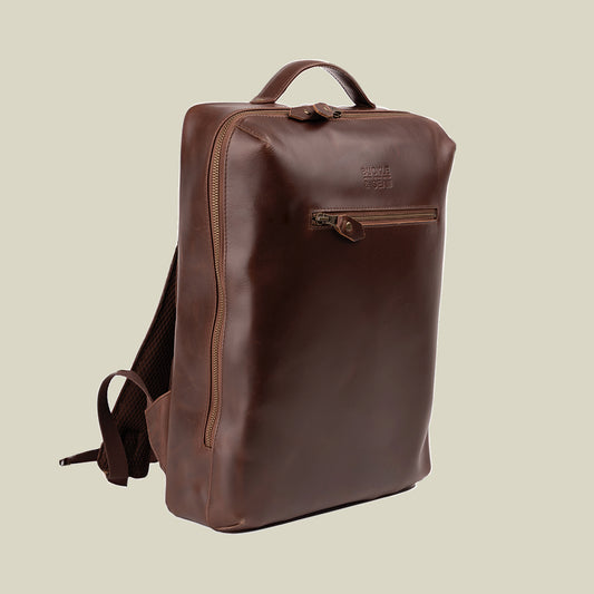 Leather Backback Mik