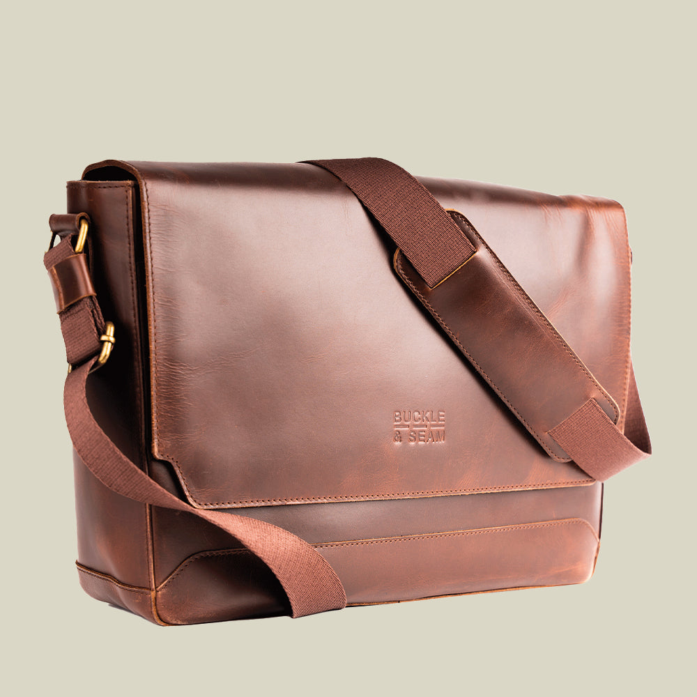 Leather Messenger Bag Times