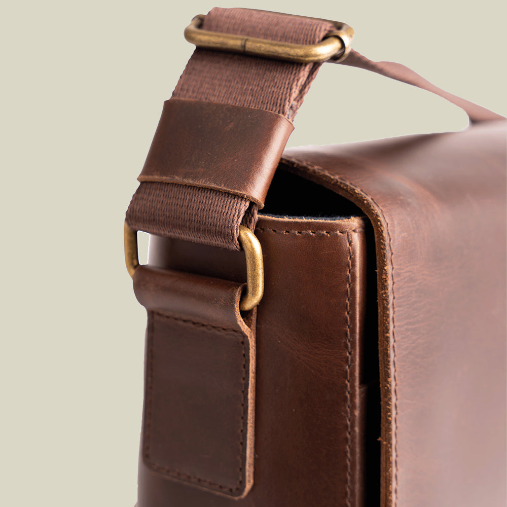 Leather Messenger Bag Times