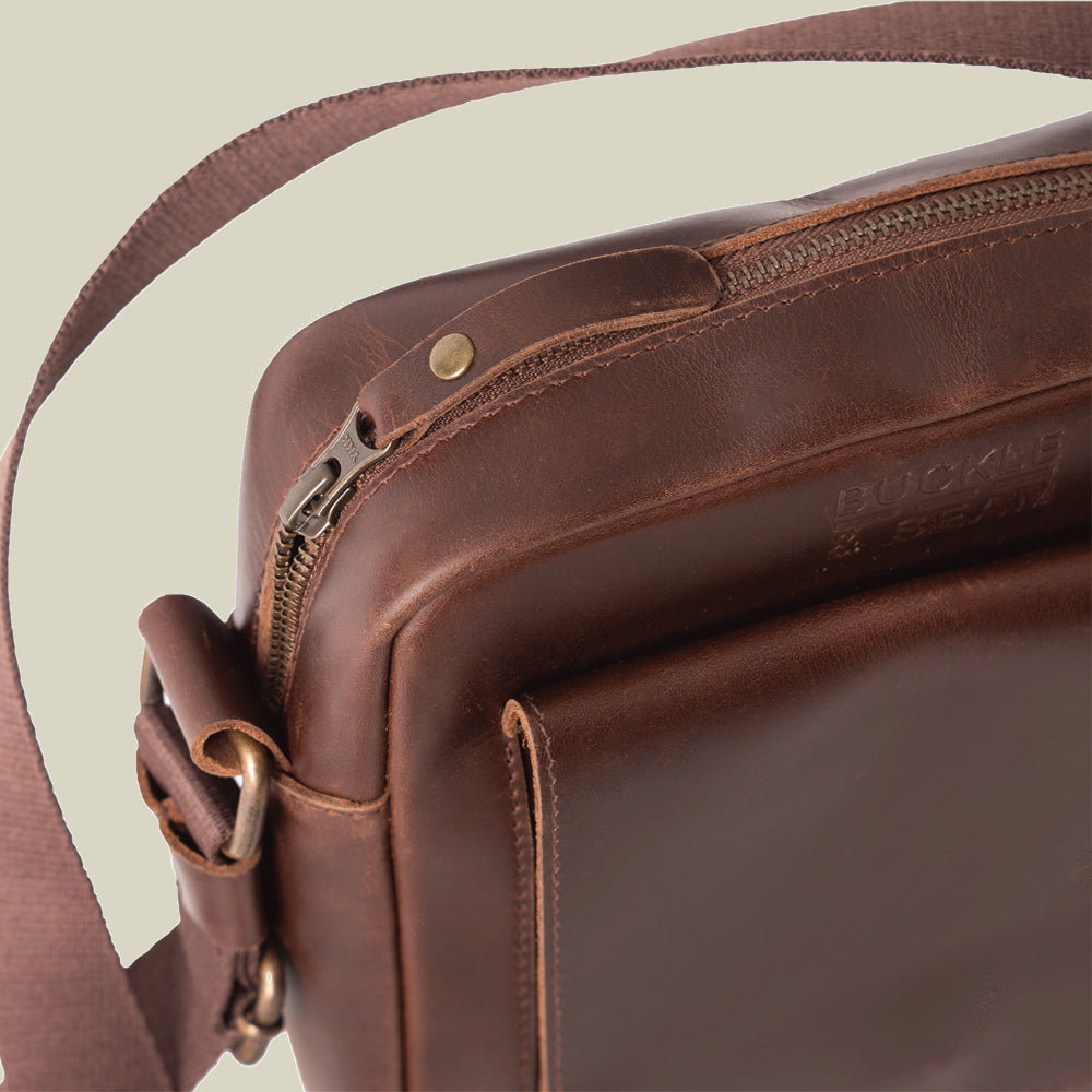 Leather Reporter Bag Collector