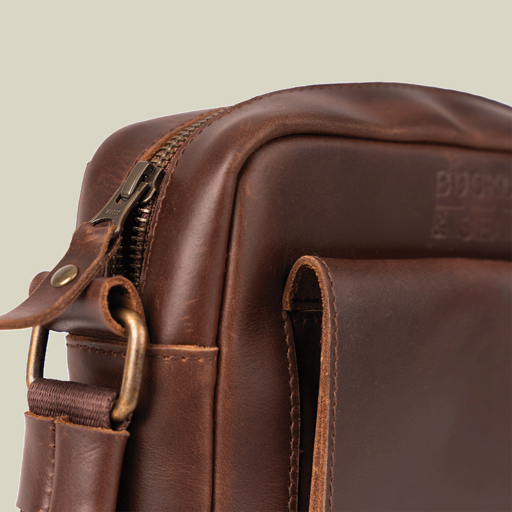 Leather Reporter Bag Collector