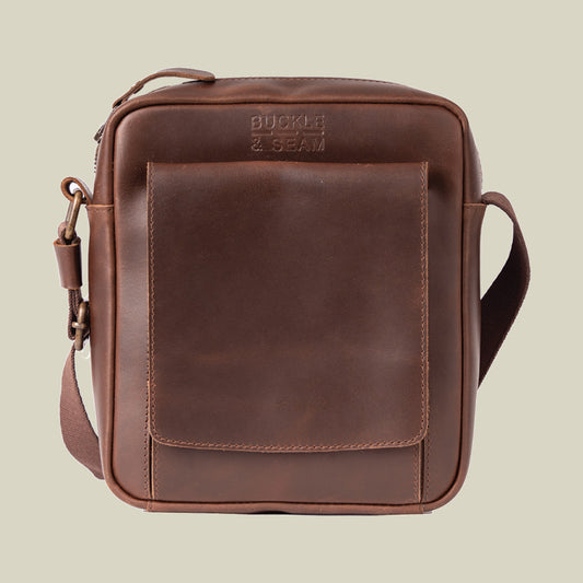Leather Reporter Bag Collector