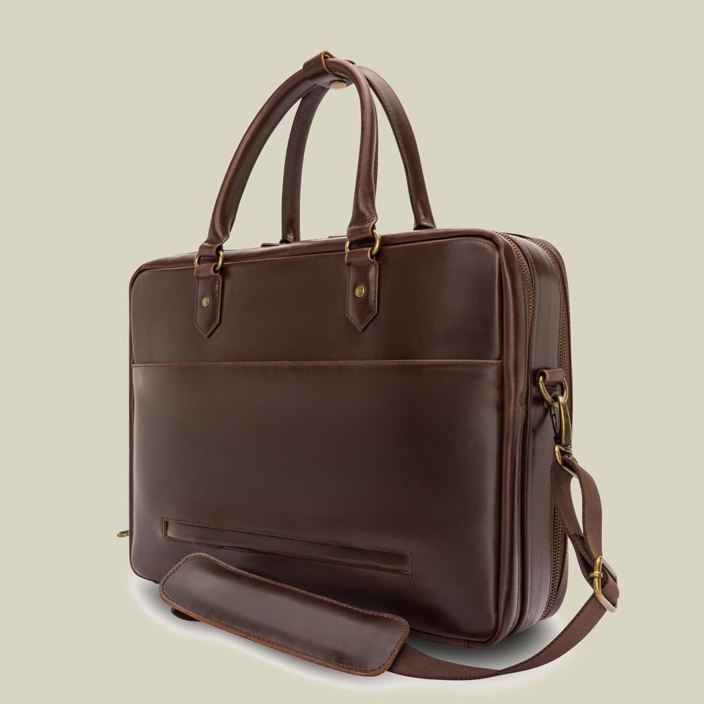 Leather XL Briefcase Albert