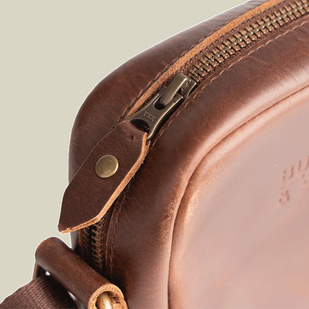 Leder Crossbody Bag Runner