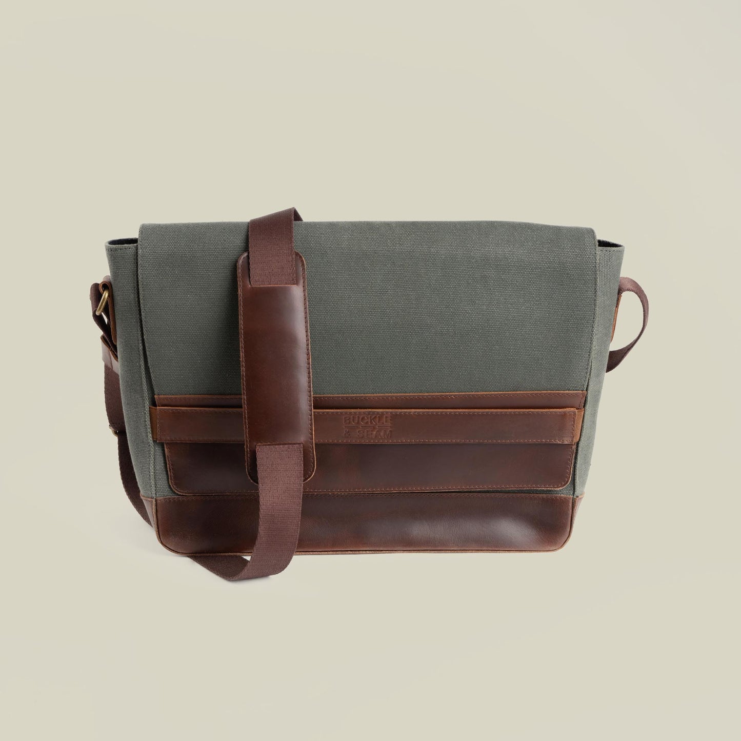 Canvas Messenger Bag Times
