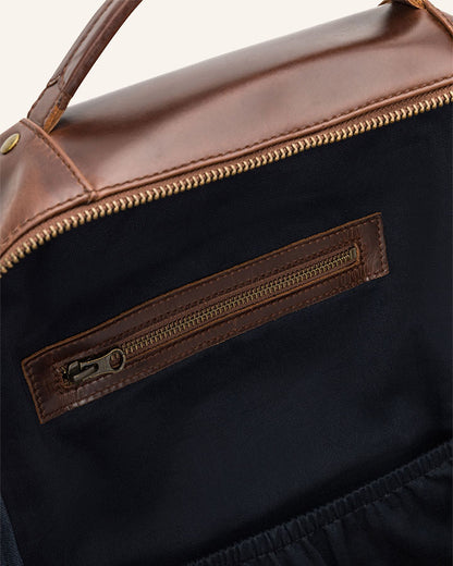 Leather Backpack Leon