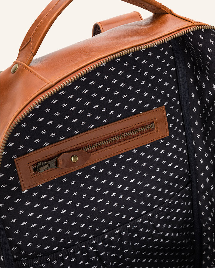 Leather Backpack Leon