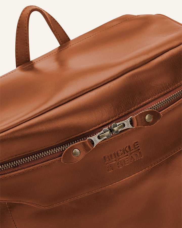 Leather Backpack Siwa