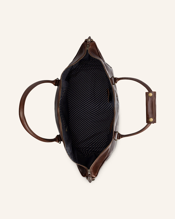 Leather Weekender Linwood