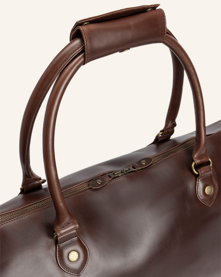 Leather Weekender Linwood