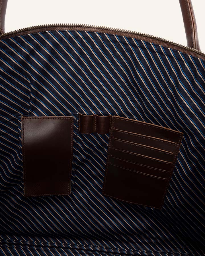 Leather Weekender Linwood