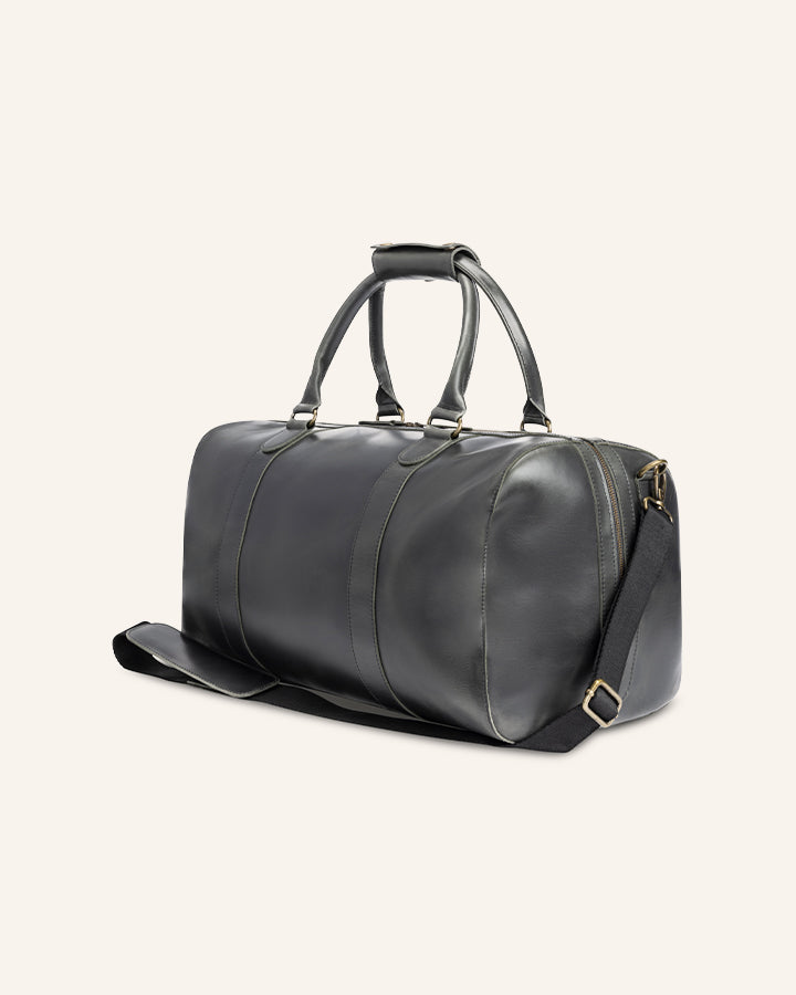 Leather Weekender Willow