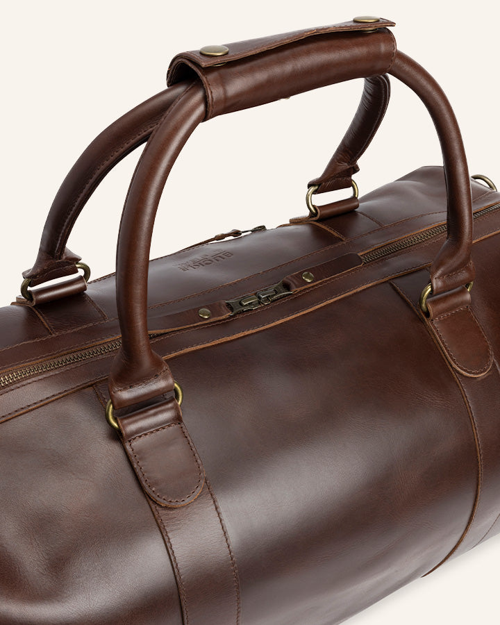 Leather Weekender Willow