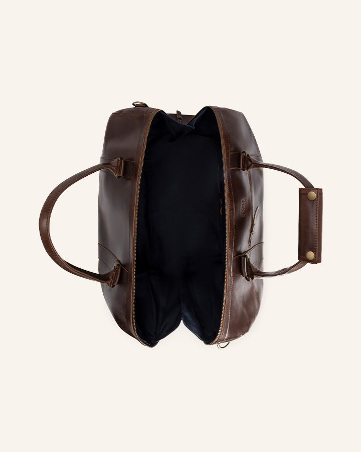 Leather Weekender Willow