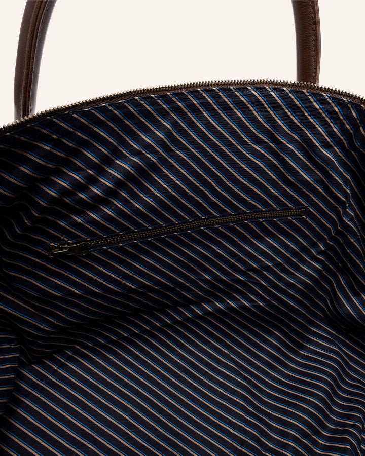 Leather Weekender Willow