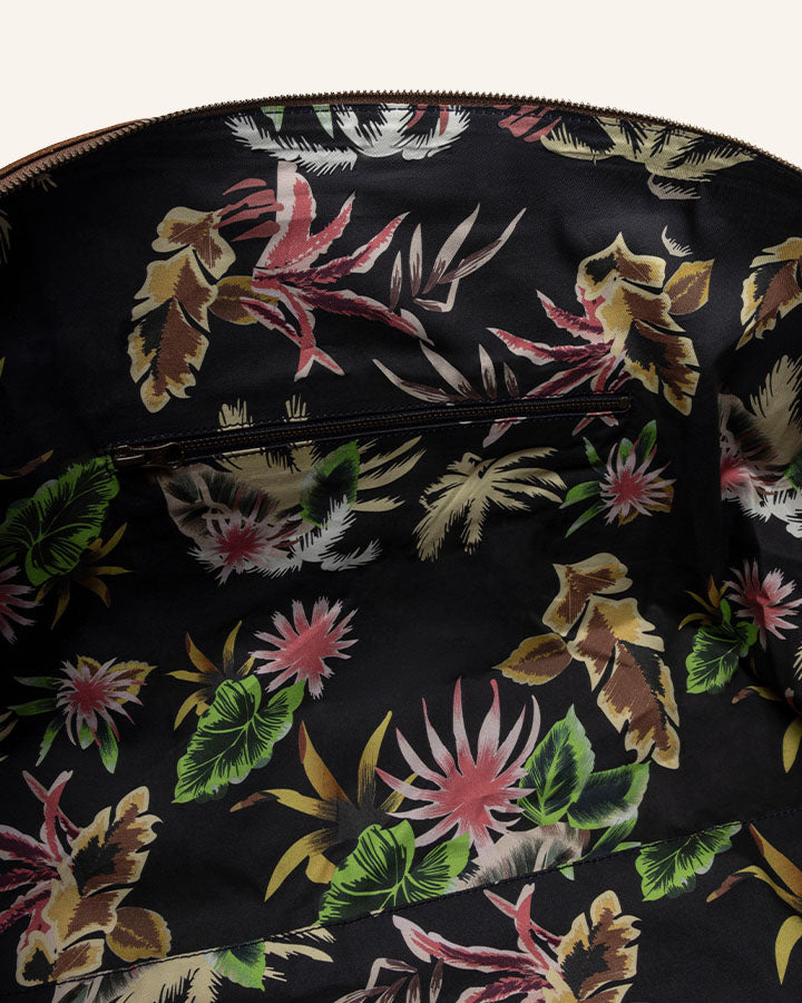 Leather Weekender Willow