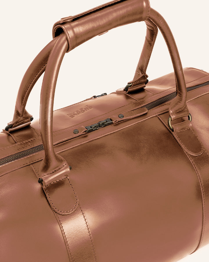 Leather Weekender Willow