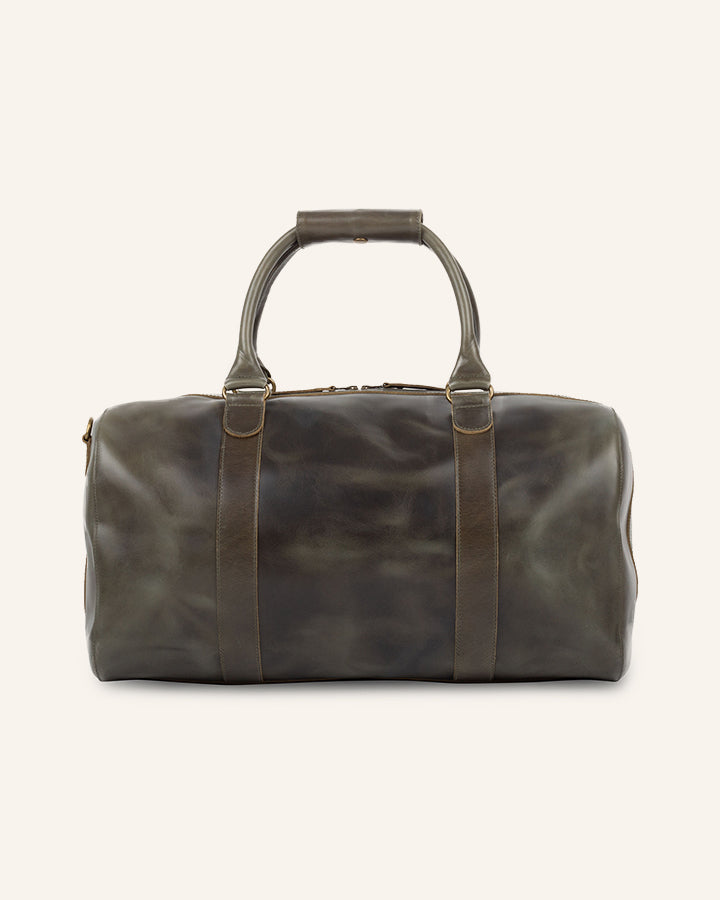 Leather Weekender Willow
