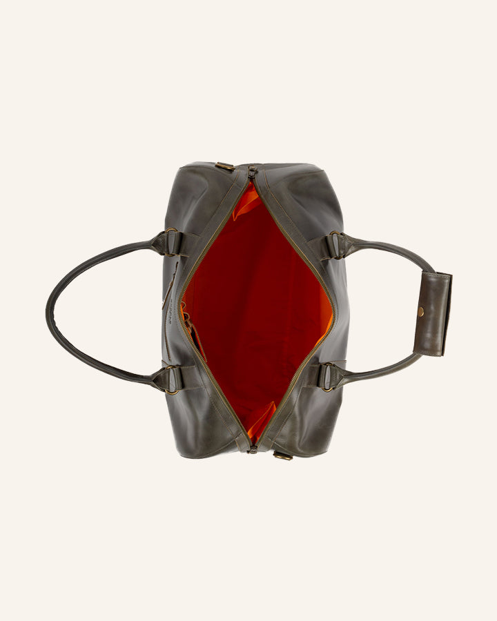 Leather Weekender Willow