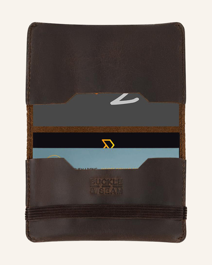 Leder Kartenetui Cusco