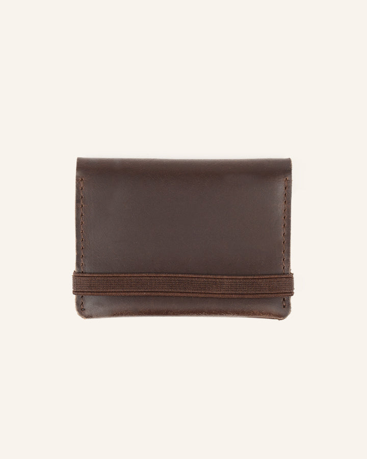 Leder Kartenetui Finley Braun