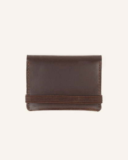 Leder Kartenetui Finley Braun