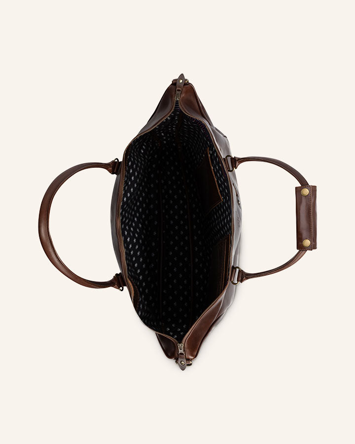 Leather Weekender Linwood