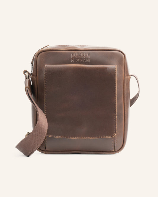 Leather Reporter Bag Collector