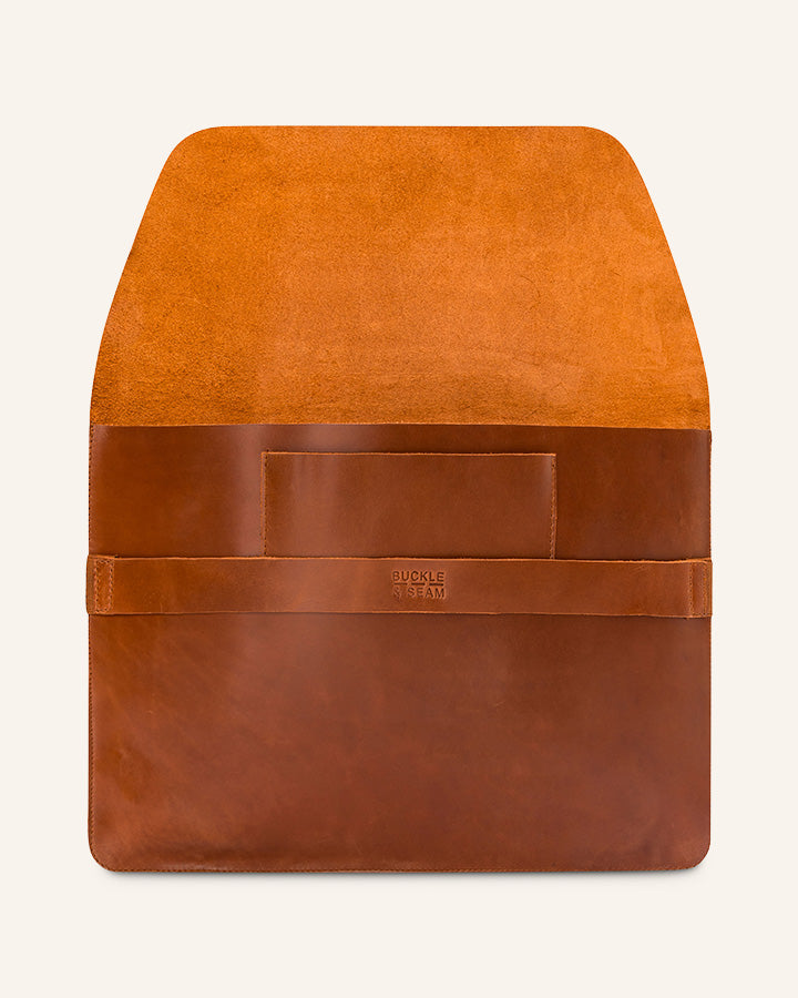 Leather Laptop Sleeve Terra
