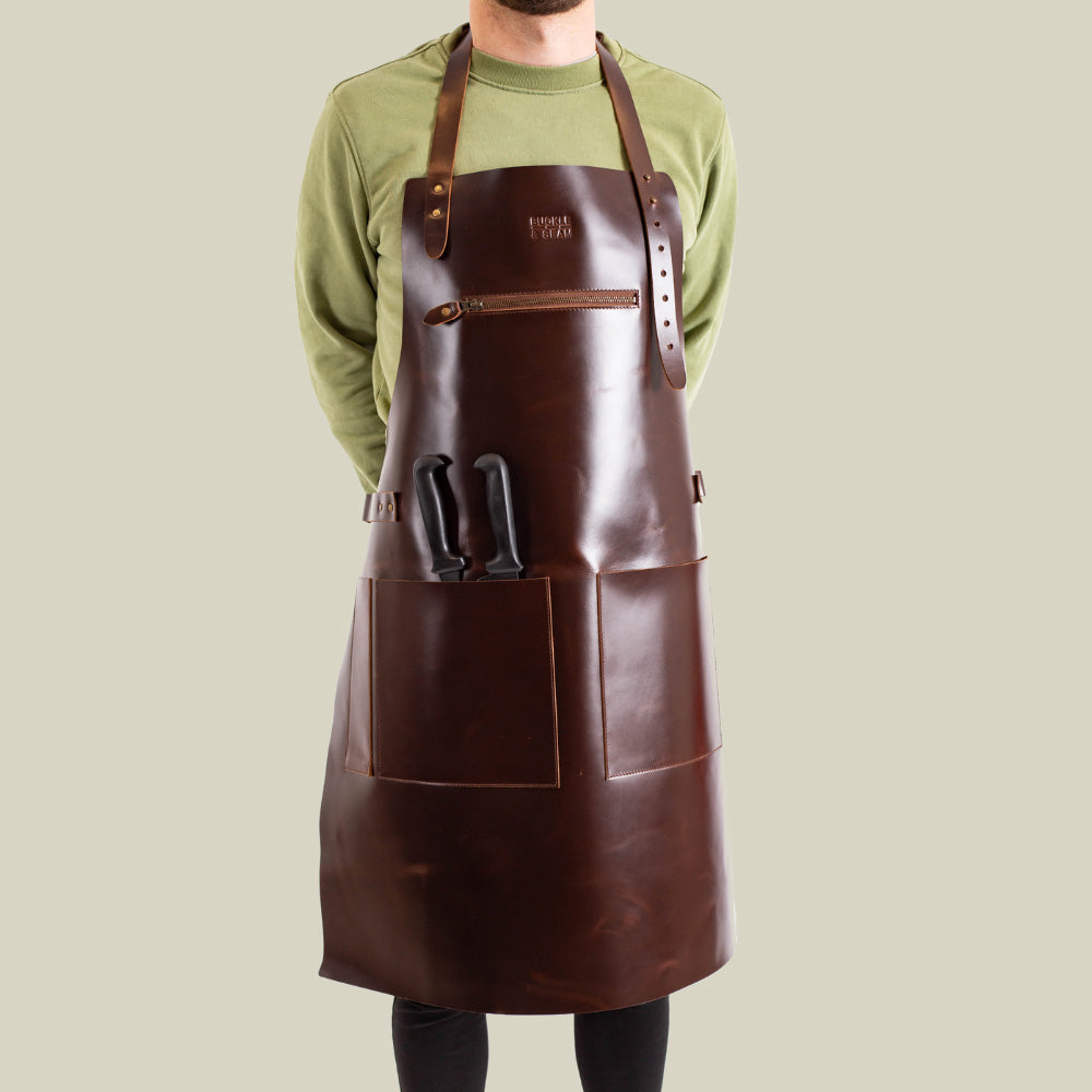 Leather Grilling Apron Asado