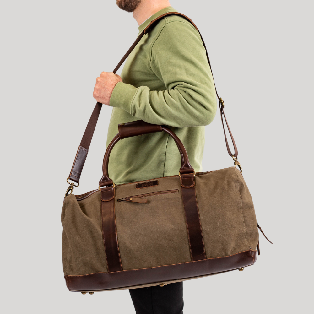 Canvas Weekender Willow Canvas Green | Blue