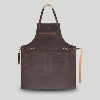 Leder Grillschürze Asado