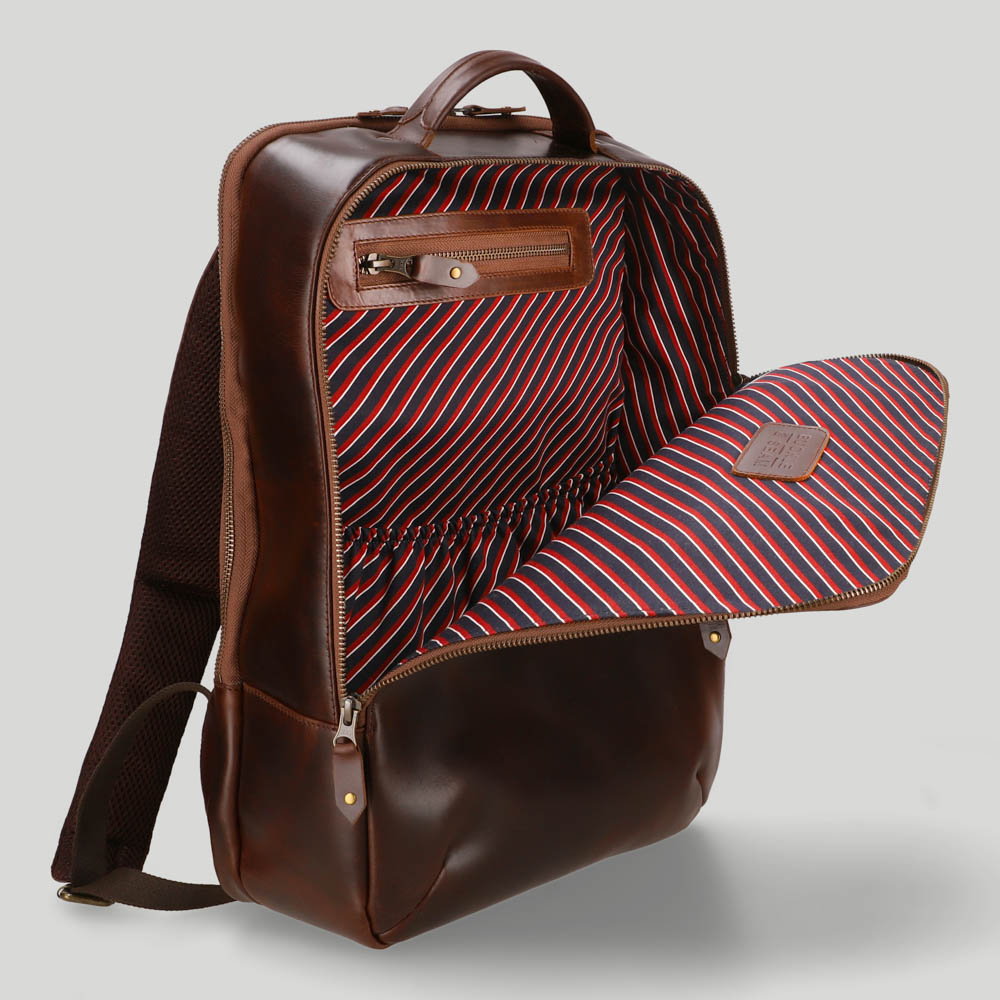 Leather Backpack Leon