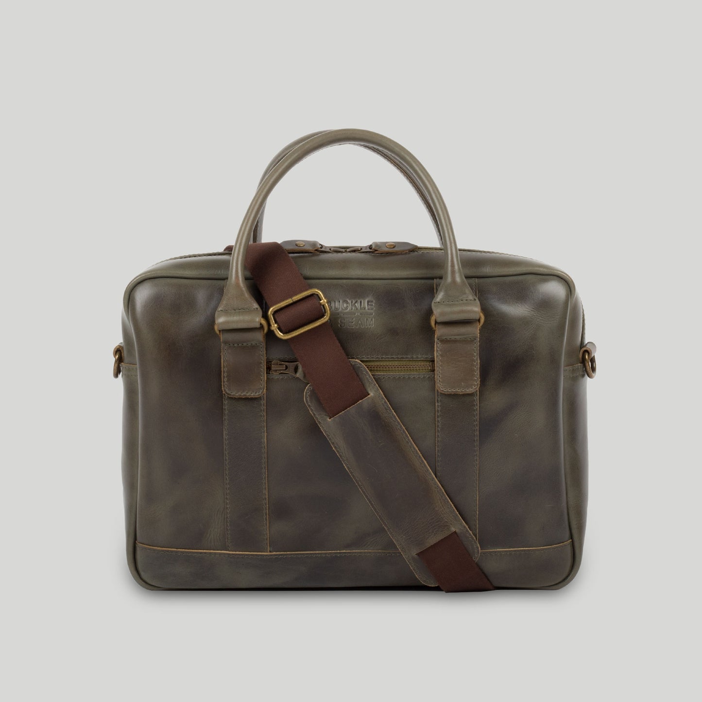 Leather Business Briefcase Everett