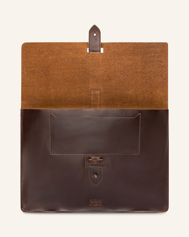 Leder Laptop Sleeve Aspen