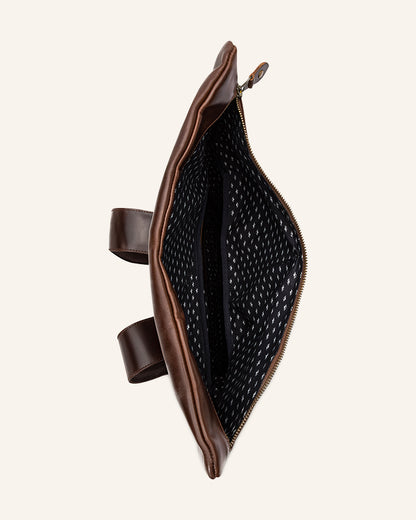 Leder Rolltop Rucksack Norman - Charakter Sale