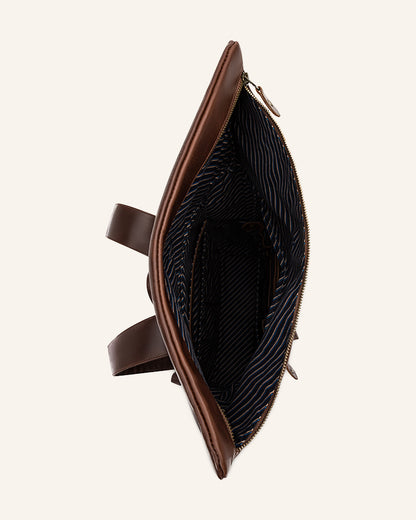 Leder Rolltop Rucksack Norman - Charakter Sale