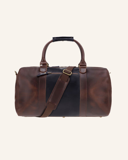 Leather Weekender Willow Mixmatch | Blue