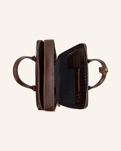 Leather XL Briefcase Albert - Character Sale